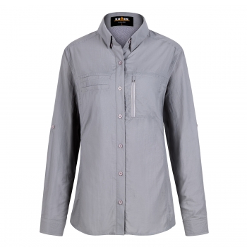 BLUSA OUTDOOR GRIS KUMEN