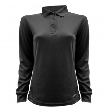 POLERA MUJER PIQUE COOLDRY GRIS KUMEN